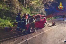 Auto crollato a Castel Gandolfo