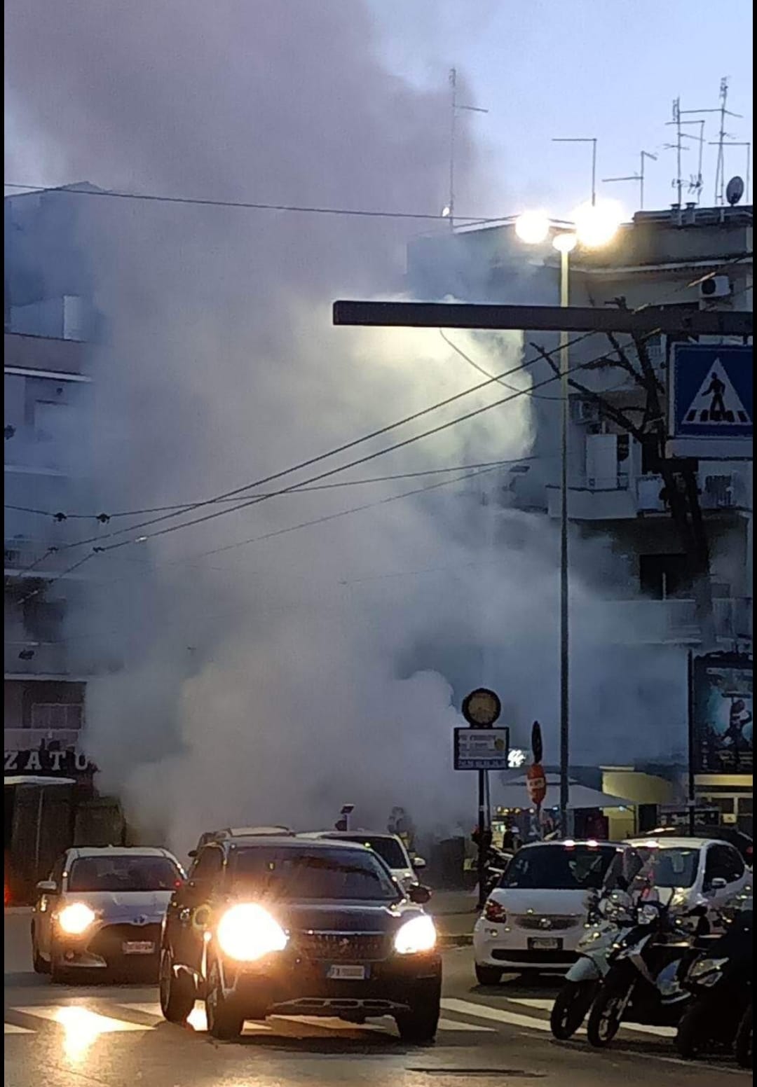 autobus a fuoco