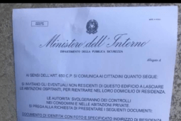 falso documento ministero dell'interno