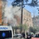 fiamme appartamento a Roma