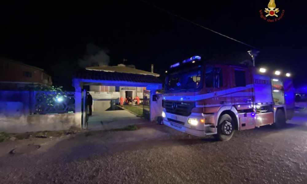 Incendio villa Nettuno