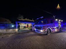 Incendio villa Nettuno