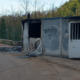 incendio cantiere stradale di valmontone