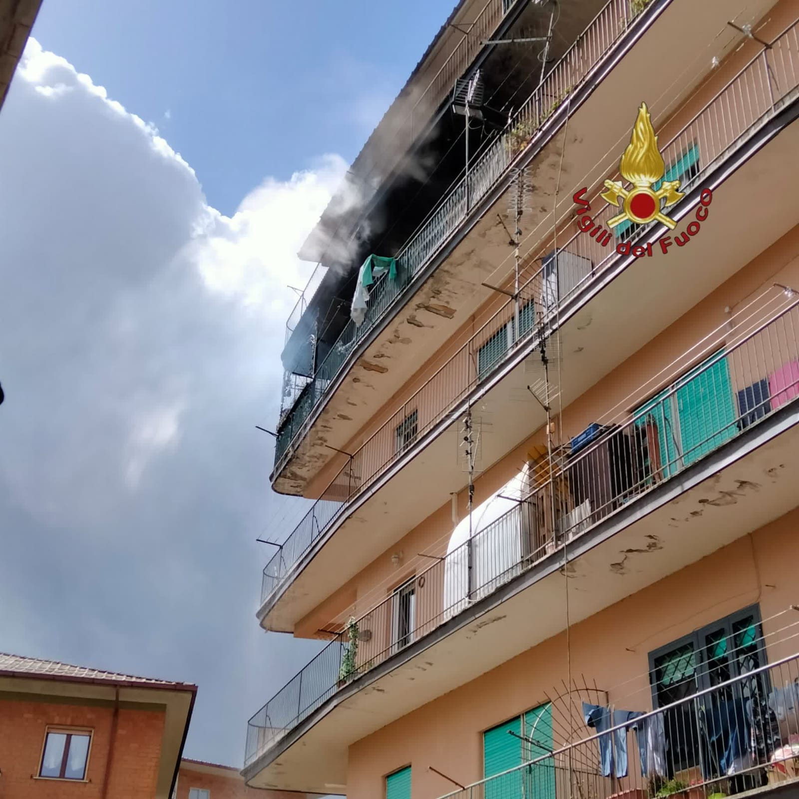 incendio comune segni