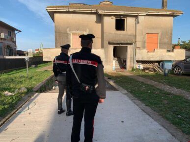 Incendio villa lago trasimeno Nettuno