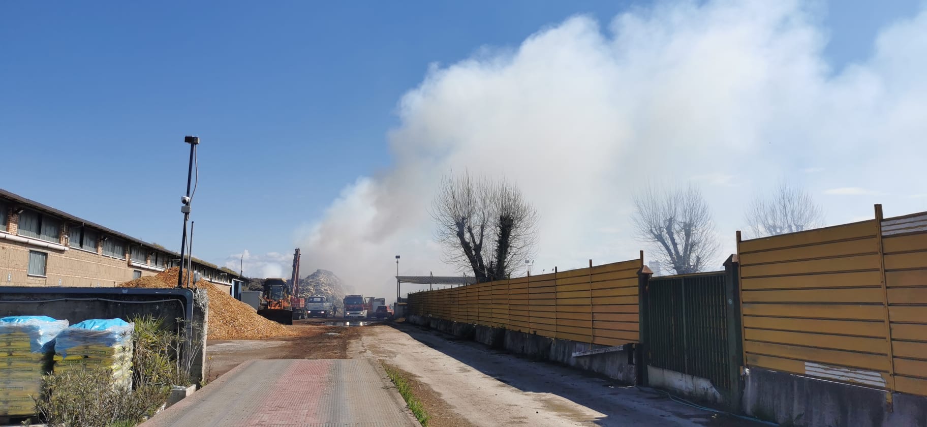 incendio deposito pallet