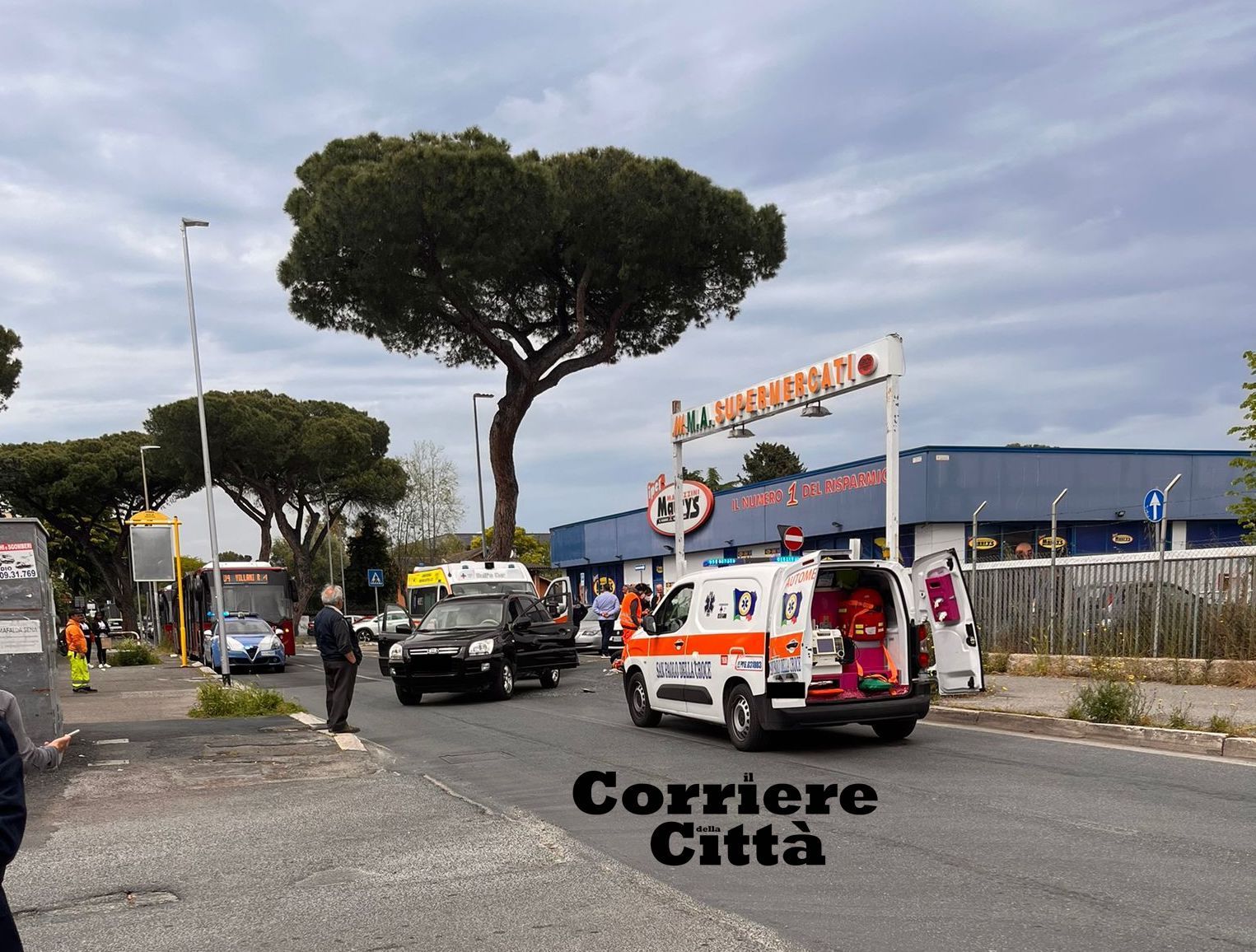 incidente via di Acilia