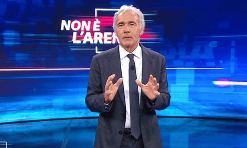 massimo giletti sospeso da non è l'arena