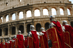 rievocazione storica al colosseo