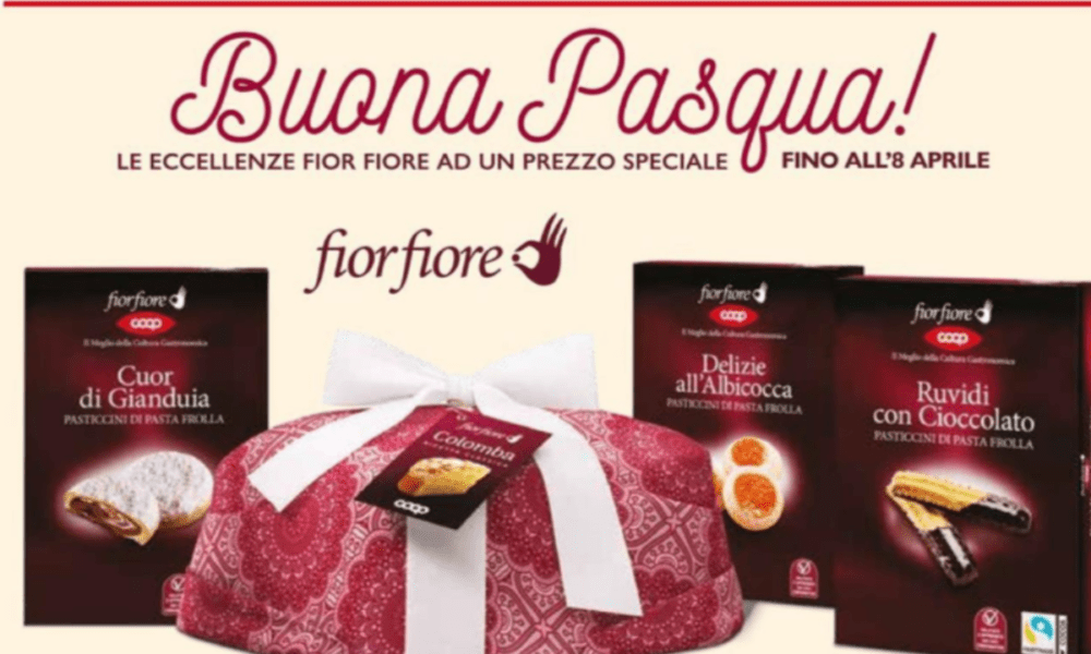 volantino coop buona pasqua