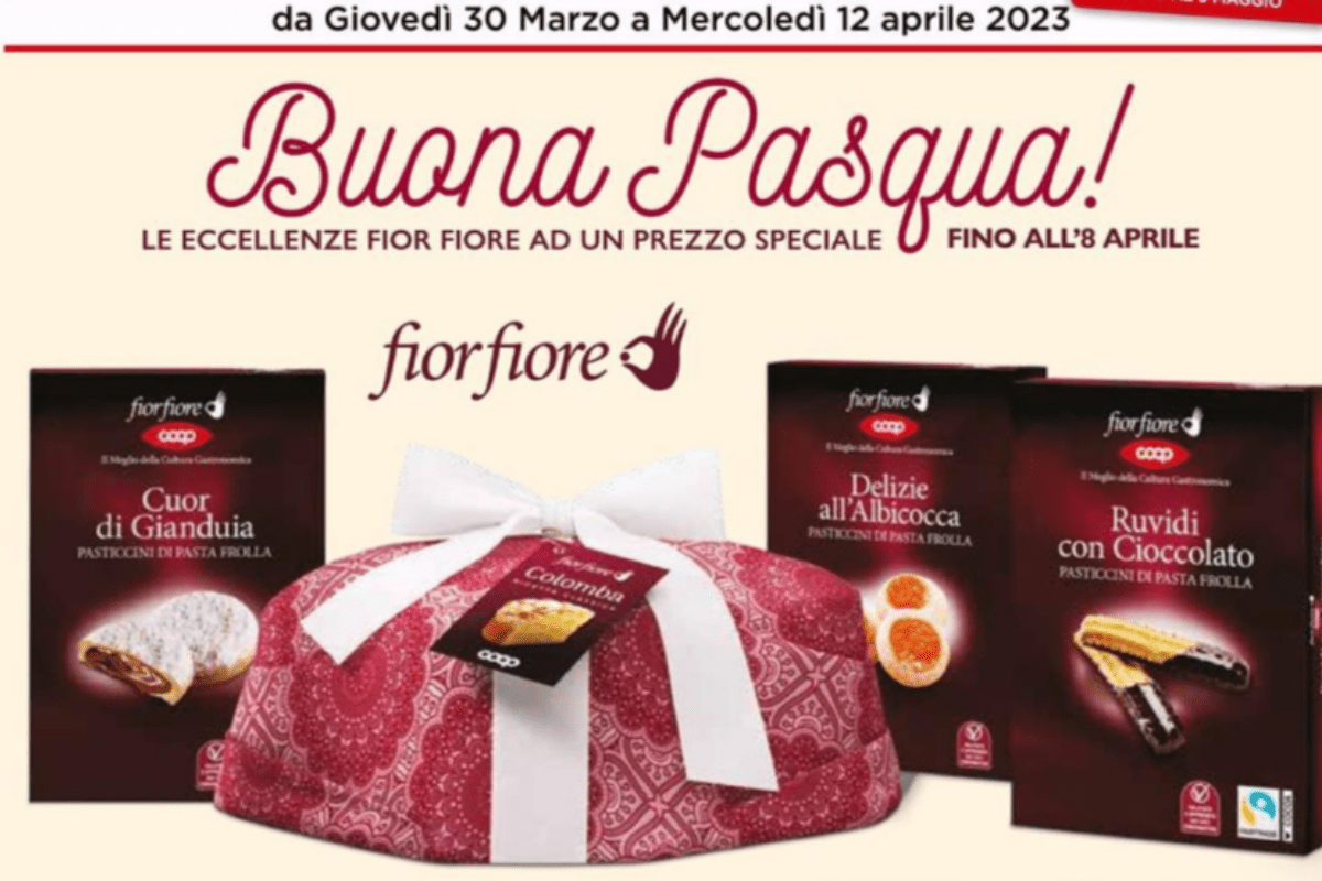 volantino coop buona pasqua