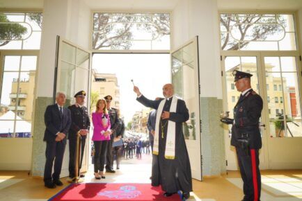 benedizione stazione carabinieri Monteverde