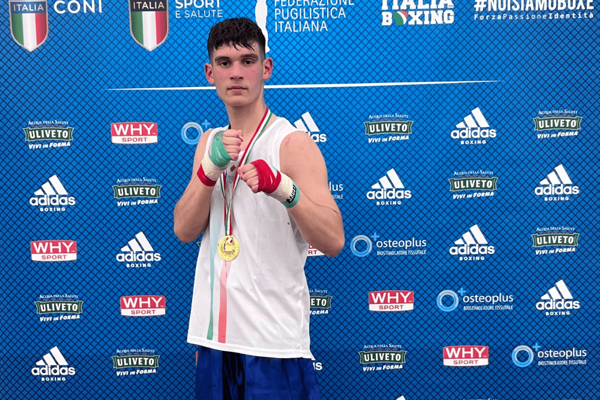 Alessio Facioni vince il campionato italiano di boxe schoolboys