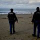 Cadavere spiaggia polizia