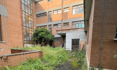 Cortile del Liceo Bramante a Talenti, Roma