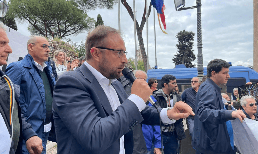Fabrizio Santori proteste Ztl