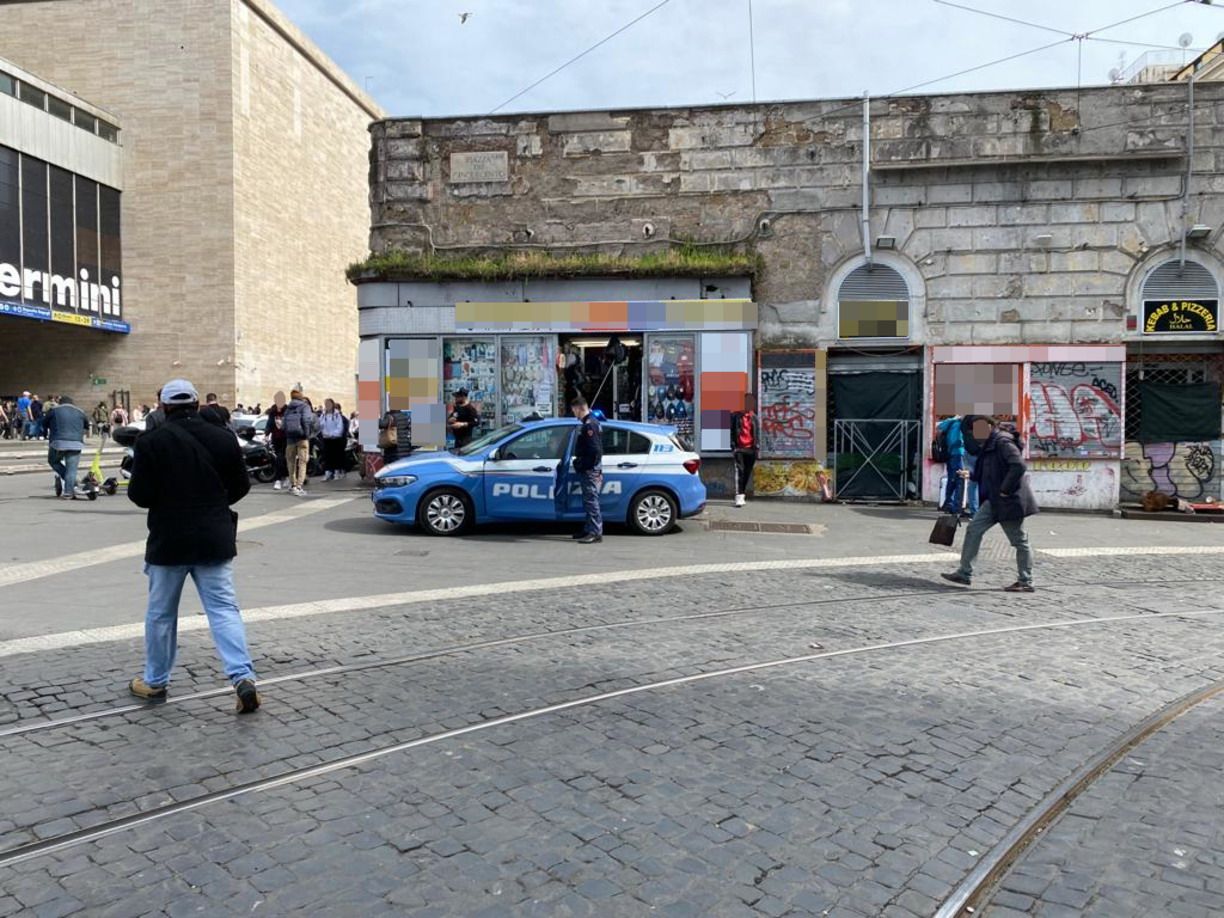 Polizia a Termini