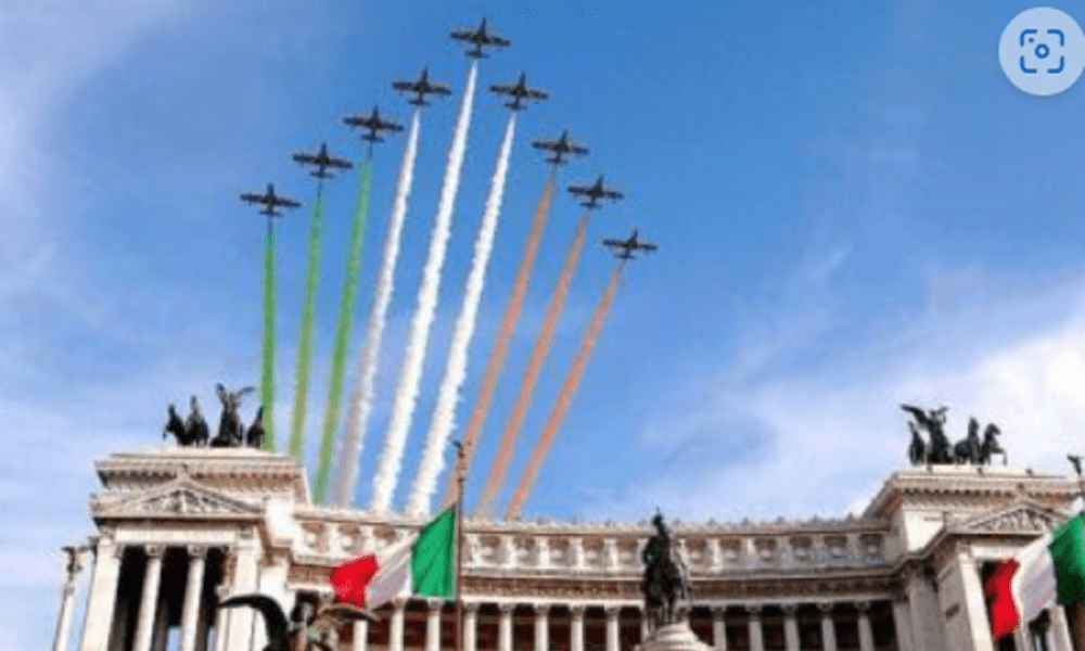 Le Frecce tricolori per la Festa della Repubblica 2023