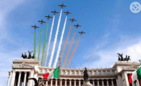 Le Frecce tricolori per la Festa della Repubblica 2023