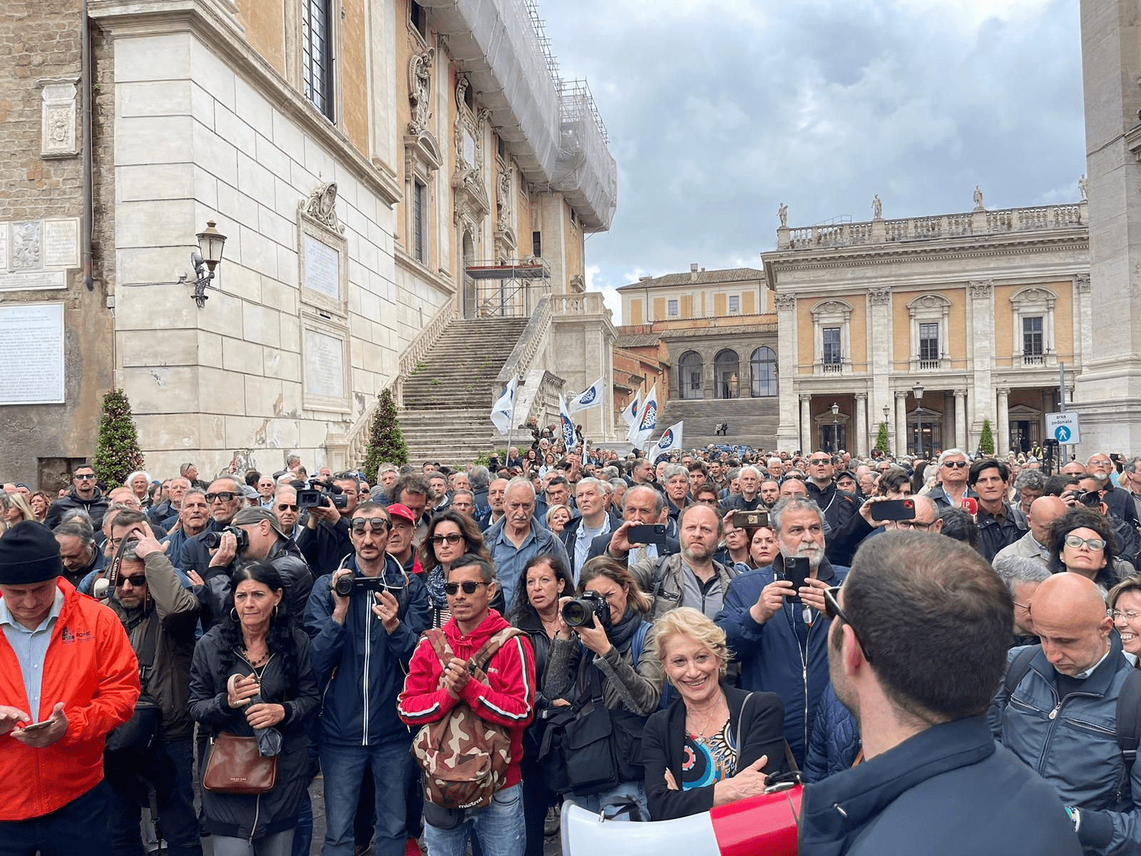 Manifestazione contro la Ztl