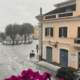 Nubifragio a piazza Sempione