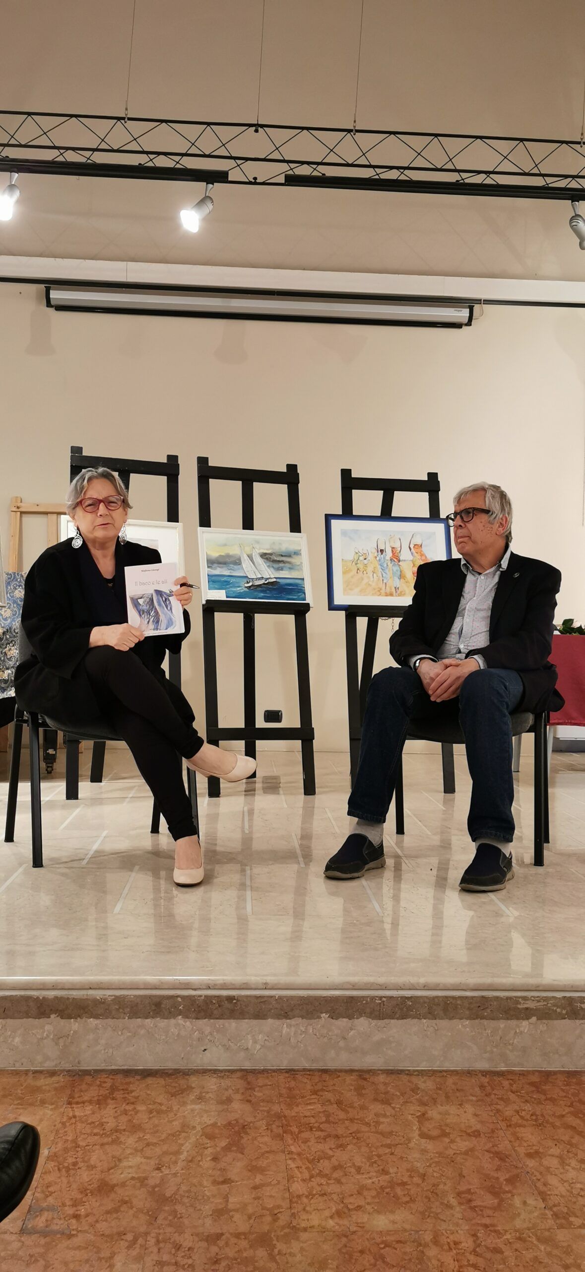 Patrizia Audino con Stefano Giorgi
