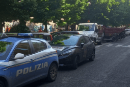 Polizia a San Lorenzo