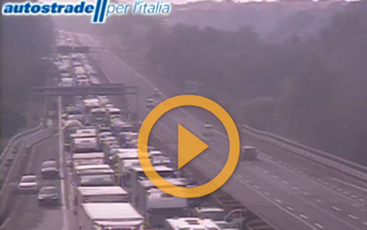 Roma Napoli traffico oggi