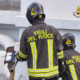 Vigili del Fuoco a lavoro per riparare tubazione del gas rotta a Ostia