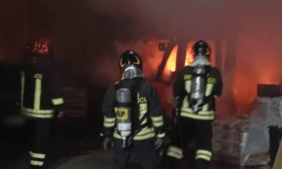 Vigili del Fuoco in azione a Latina