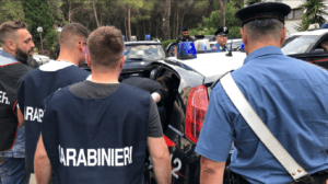 Rapina violenta a Roma intervento dei carabinieri
