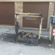 cassonetti in fiamme a roma