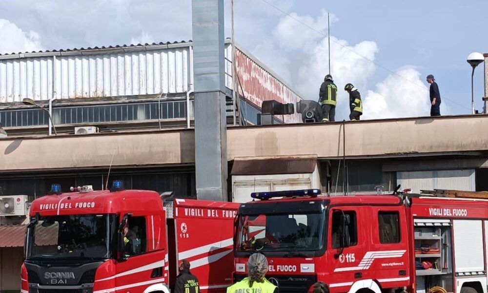 pomezia incendio crik crok