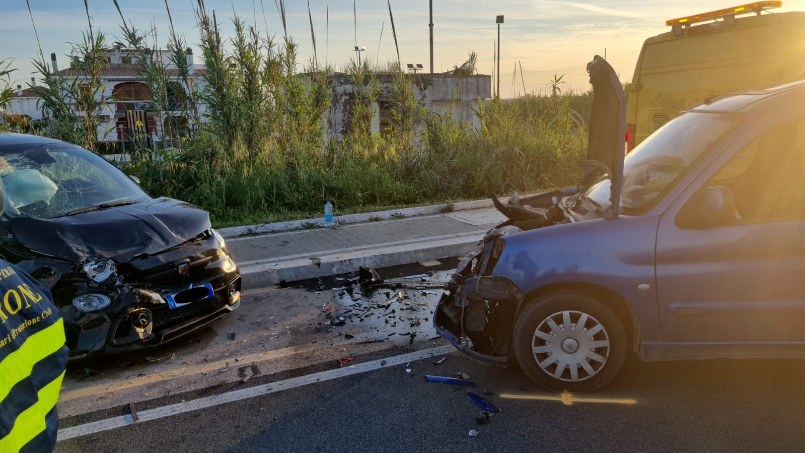 incidente lungomare Ardea