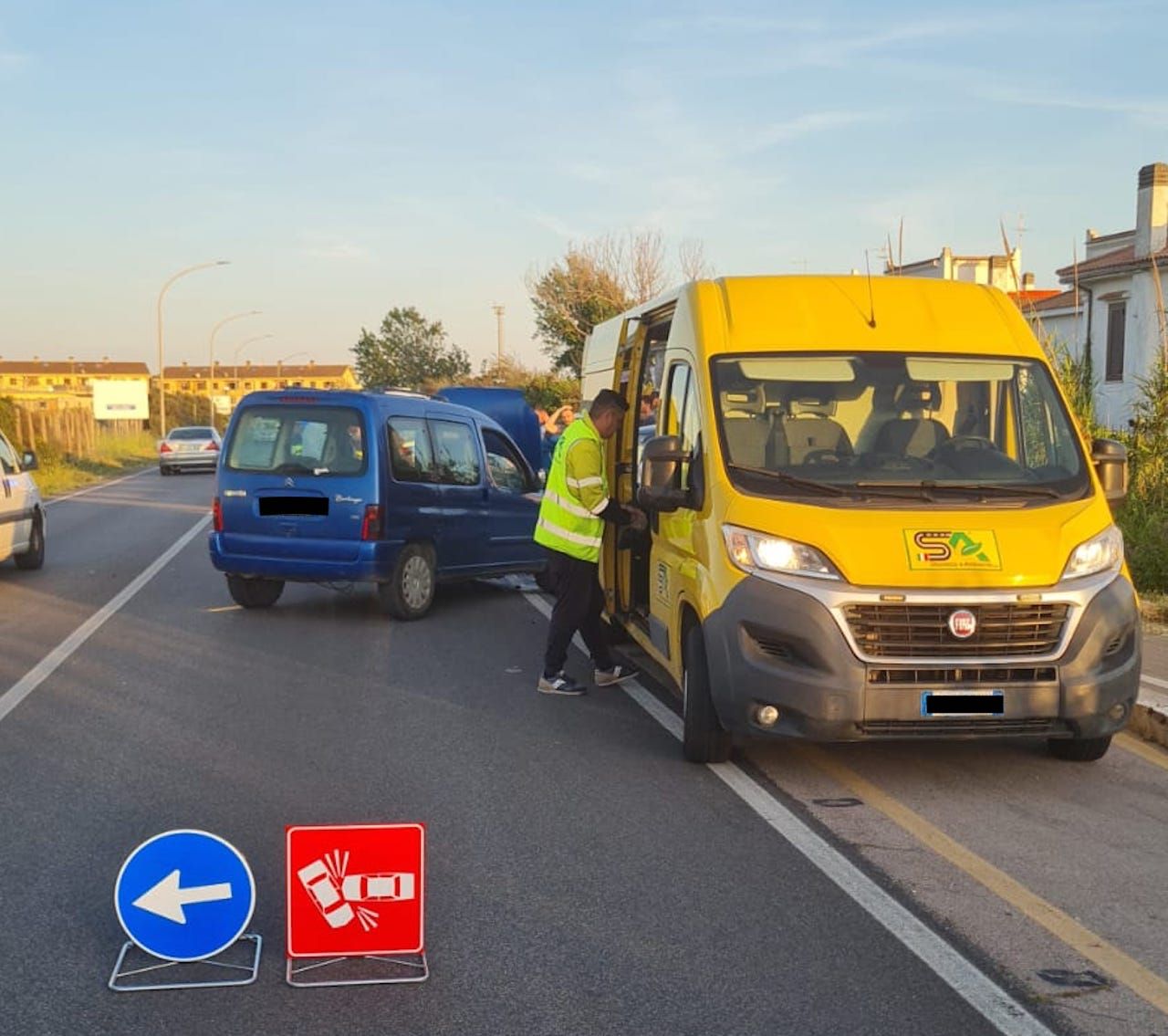 incidente lungomare Ardea