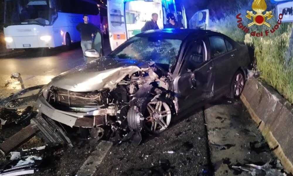 Incidente via Nomentana Bis Guidonia