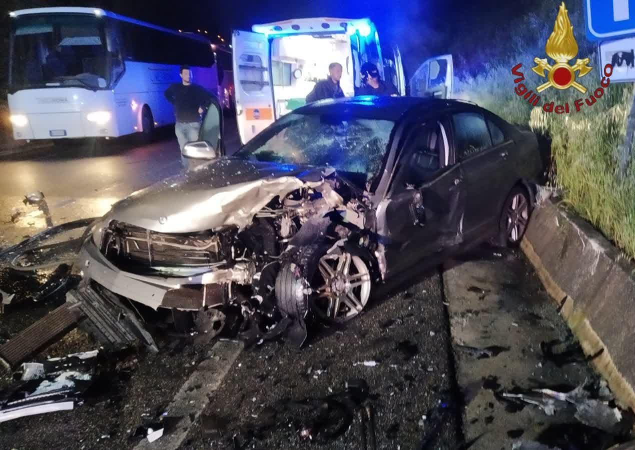 Incidente via Nomentana Bis Guidonia