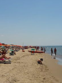 Spiaggia di Passoscuro oggi