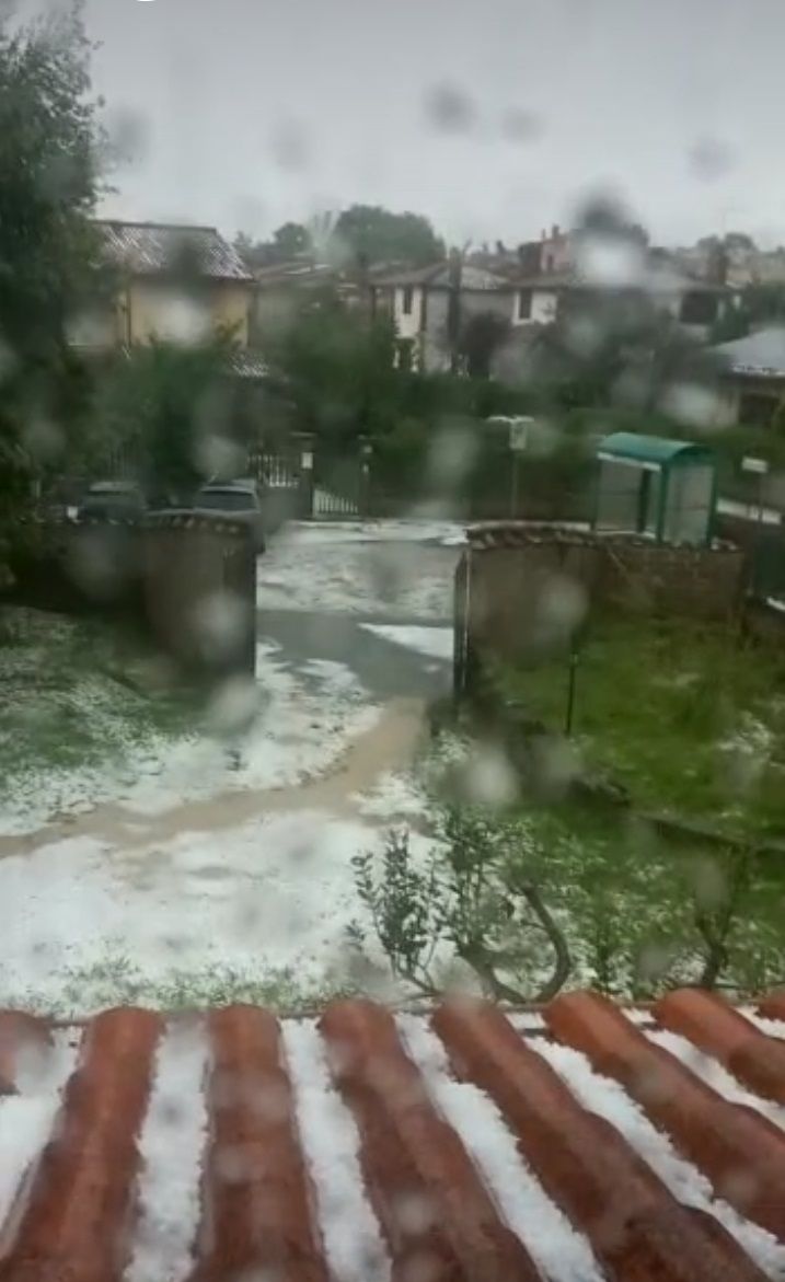 pioggia a roma nord