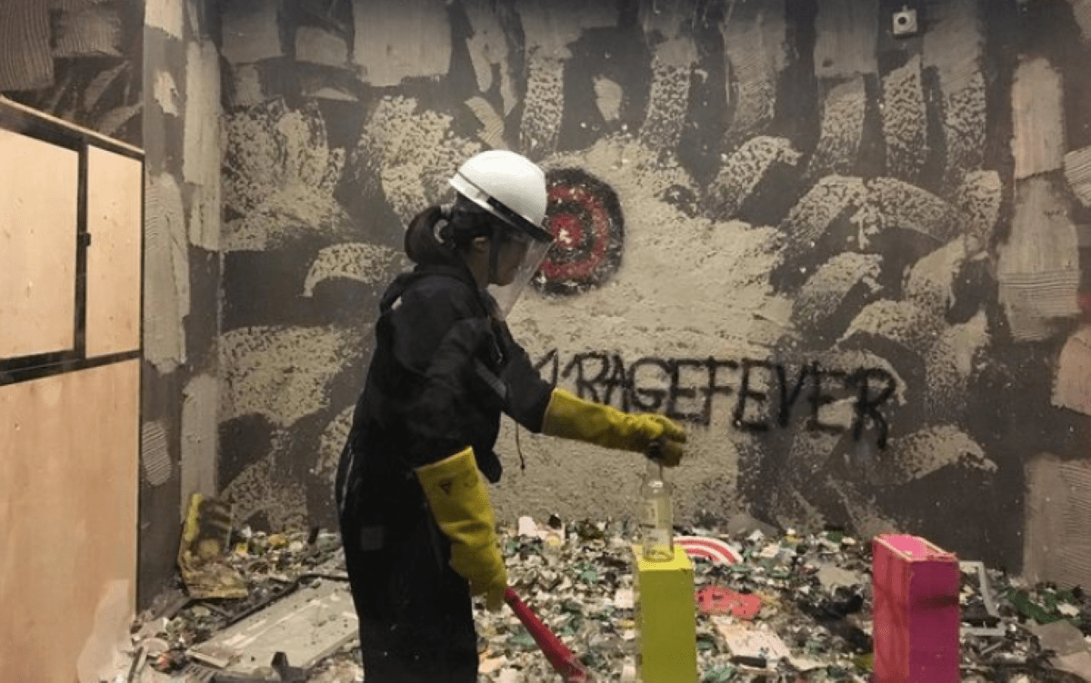 RageRoom a Roma per sfogare la rabbia