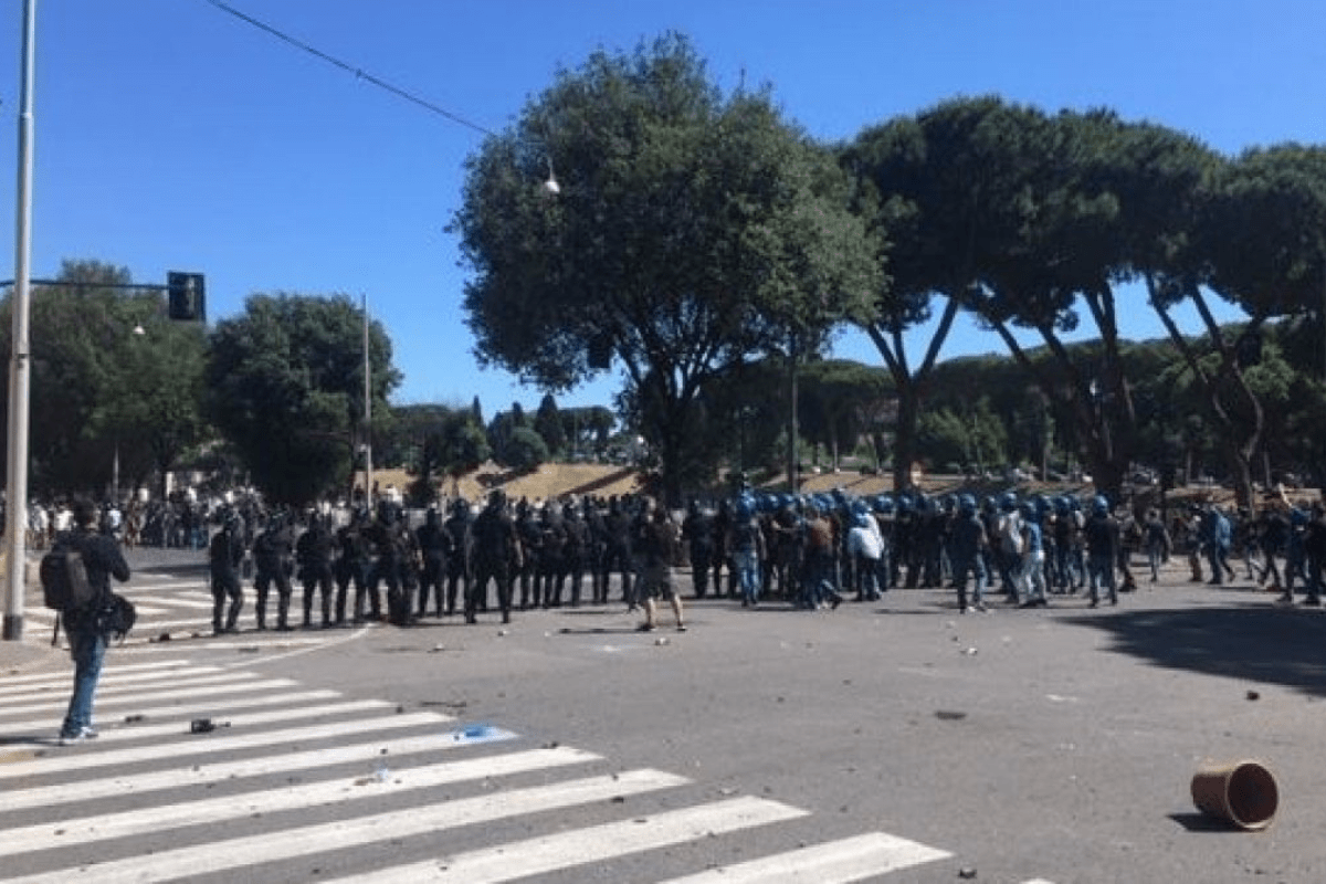 scontri circo massimo