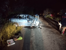 Terribile incidente in via Prenestina nuova, a scontrarsi due auto: un uomo di 45 anni è morto, 4 persone ferite.