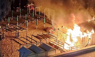 Bodeguita in fiamme