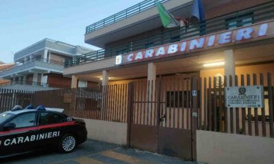 Pattuglia Carabinieri impegnata nell'operazione antimafia Tritone ad Anzio e Nettuno