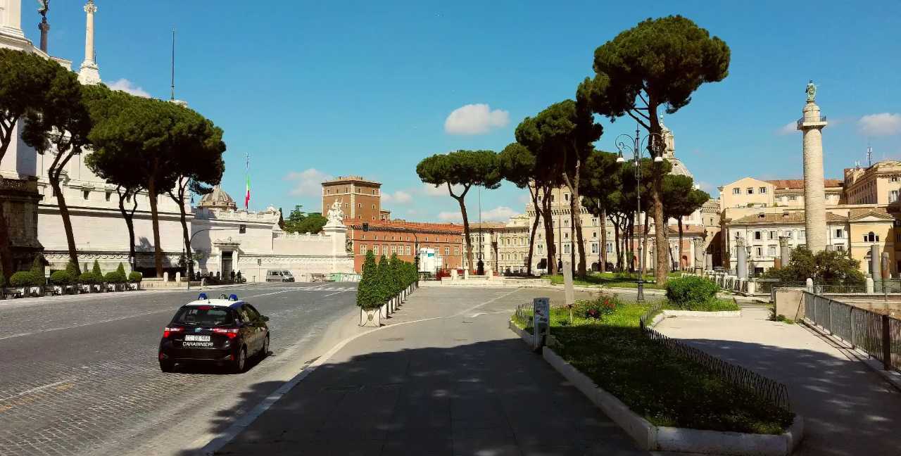 Via dei Fori Imperiali isola pedonale 29 giugno e 2 luglio