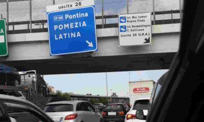 File uscita via Pontina