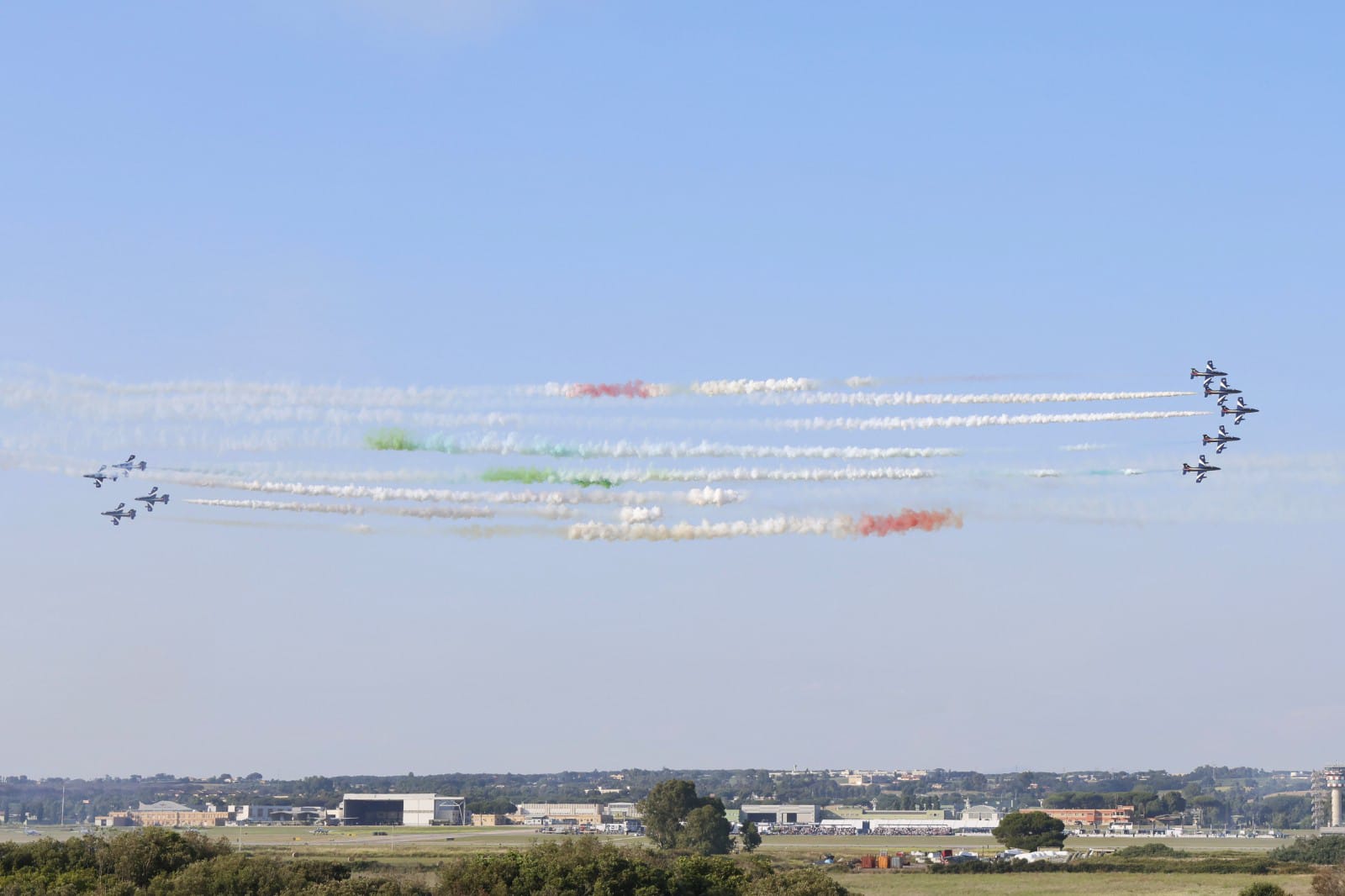 Centenario aeronautica militare- Frecce Tricolori