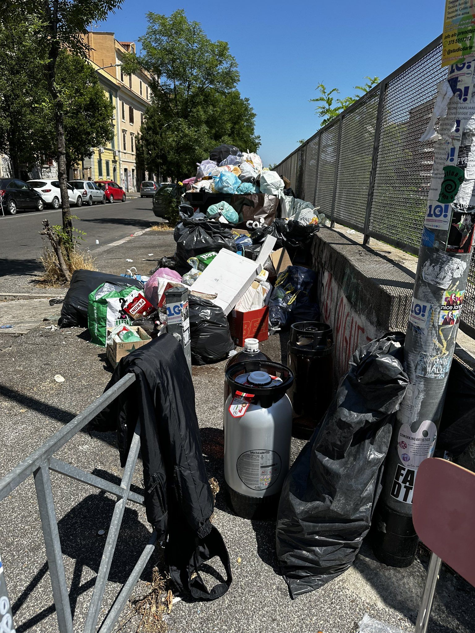 Immondizia a Roma