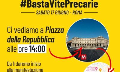 Manifestazione M5S sabato 18 giugno 2023