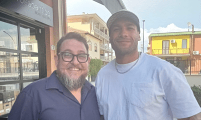 Marcell Jacobs a Rossoantico ad Aprilia